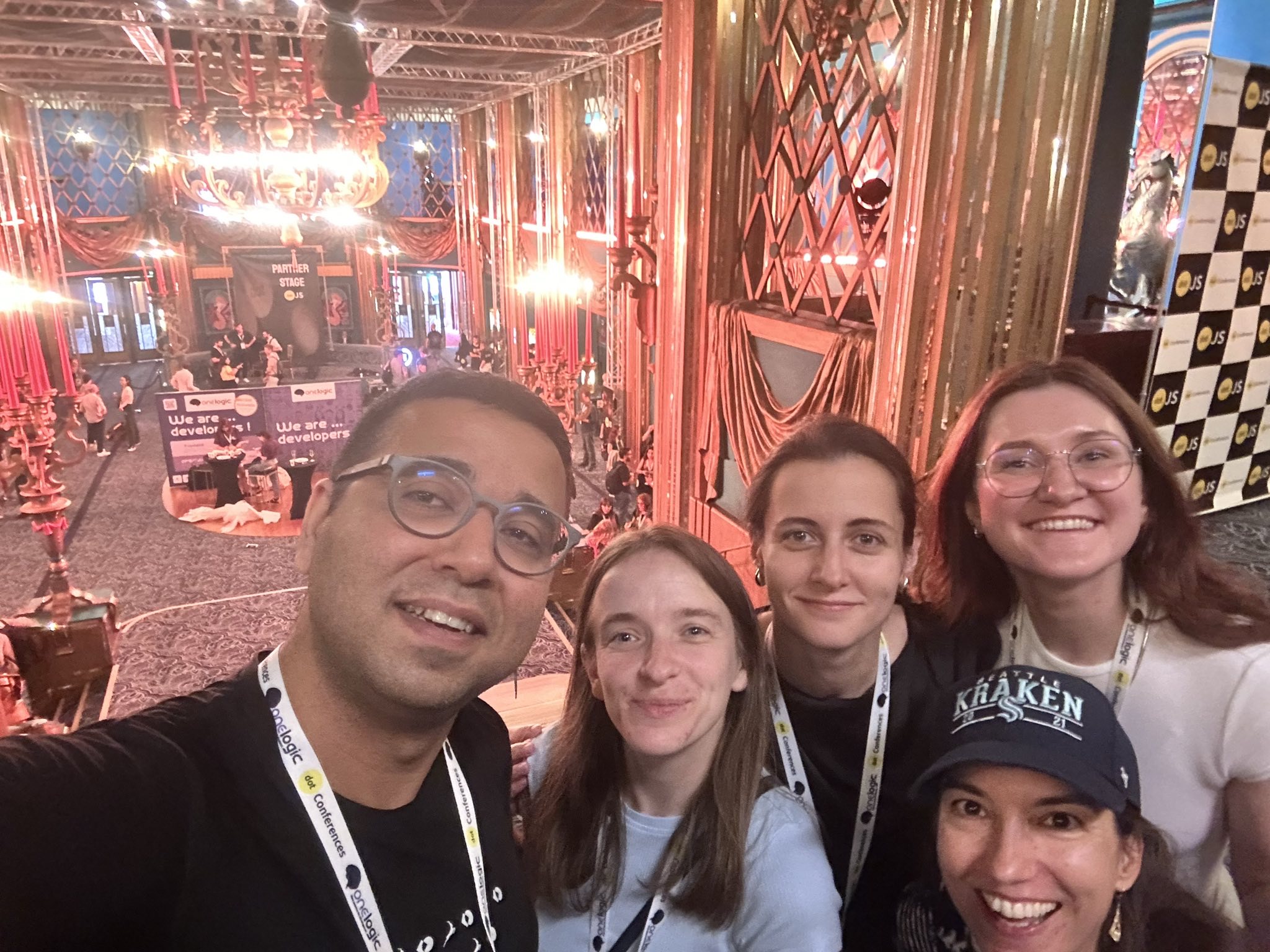 SAP LeanIX team at the DotJS conference